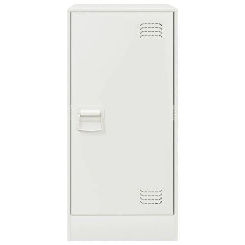 Skænk 34,5x39x73 cm stål hvid