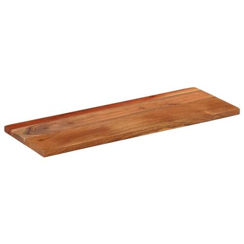 Bordplade 70x30x2,5 cm rektangulær massivt akacietræ