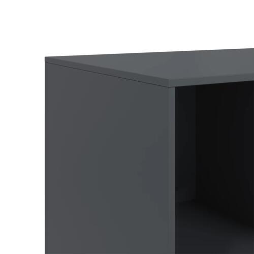 Skænk 99x39x73 cm stål antracitgrå