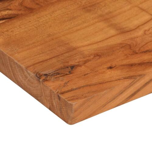 Bordplade 100x60x2,5 cm rektangulær massivt akacietræ