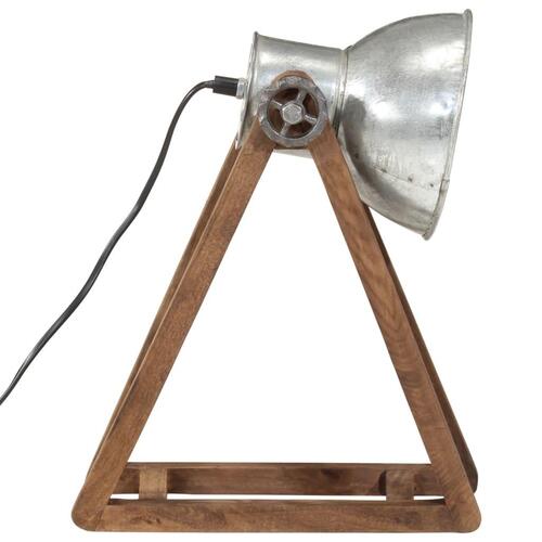 Skrivebordslampe 30x17x40 cm 25 W E27 vintagesølv