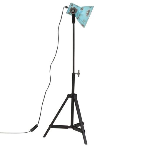 Gulvlampe 25 W 35x35x25 cm E27 rustik blå