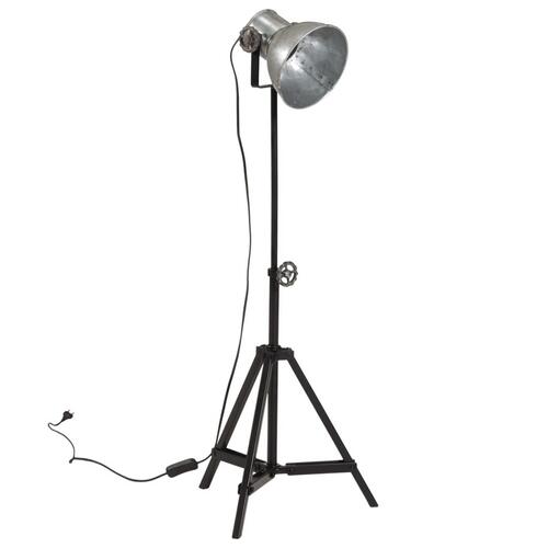 Gulvlampe 35x35x65/95 cm 25 W E27 vintagesølv