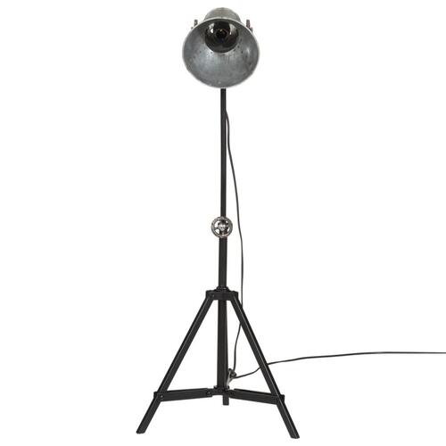 Gulvlampe 35x35x65/95 cm 25 W E27 vintagesølv
