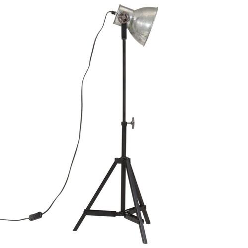 Gulvlampe 35x35x65/95 cm 25 W E27 vintagesølv