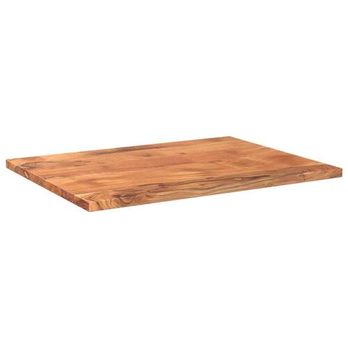 Bordplade 80x50x3,8 cm rektangulær massivt akacietræ