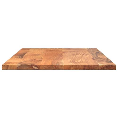 Bordplade 80x50x3,8 cm rektangulær massivt akacietræ