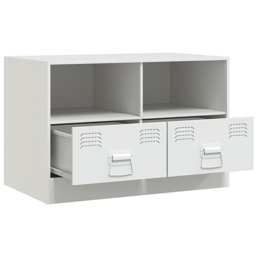 Tv-borde 2 stk. 67x39x44 cm stål hvid