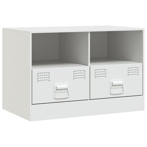 Tv-borde 2 stk. 67x39x44 cm stål hvid