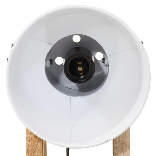 Skrivebordslampe 25 W 30x17x40 cm E27 hvid