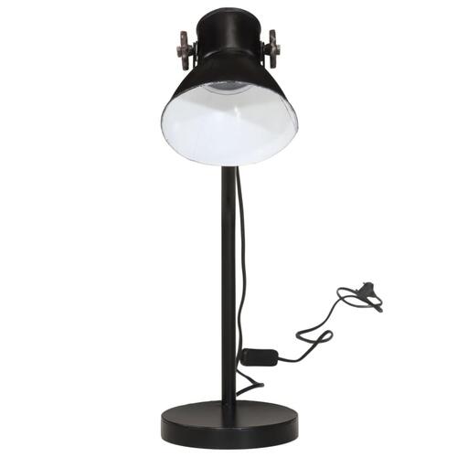 Skrivebordslampe 25 W 30x17x40 cm E27 sort