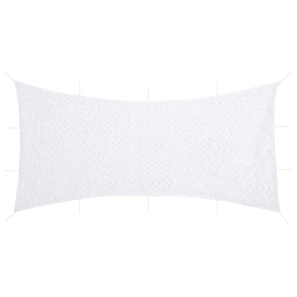 Camouflagenet 833x609 cm med opbevaringspose hvid