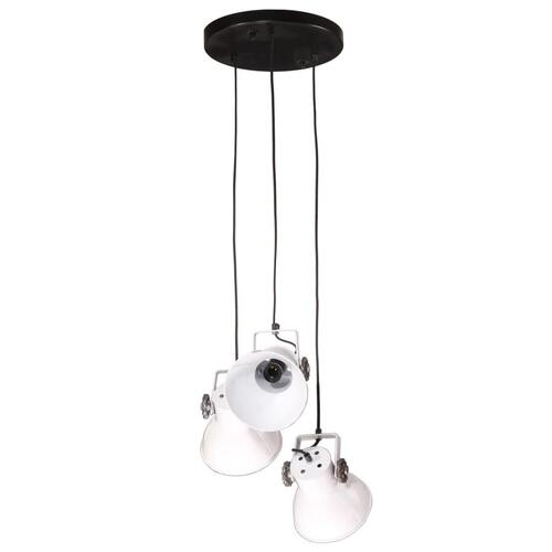 Pendel 25 W rund 30x30x100 cm E27 hvid