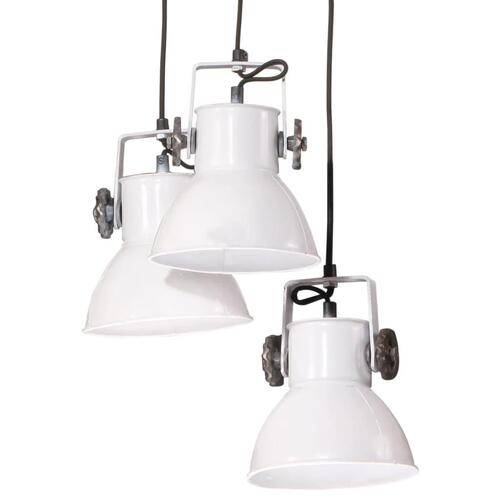 Pendel 25 W rund 30x30x100 cm E27 hvid