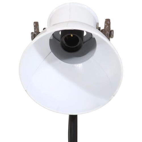 Gulvlampe 35x35x65/95 cm 25 W E27 hvid