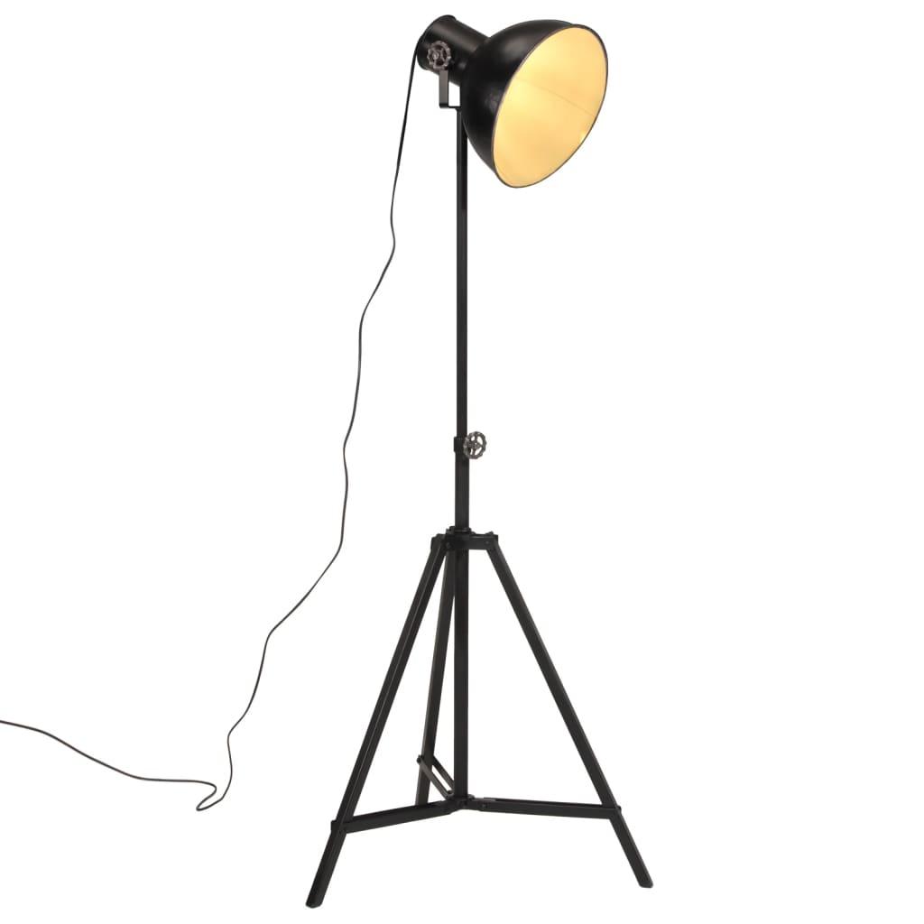 Gulvlampe 61x61x90/150 cm 25 W E27 sort