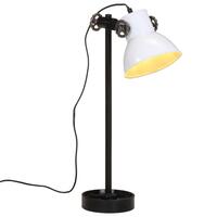Skrivebordslampe 25 W 15x15x55 cm E27 hvid