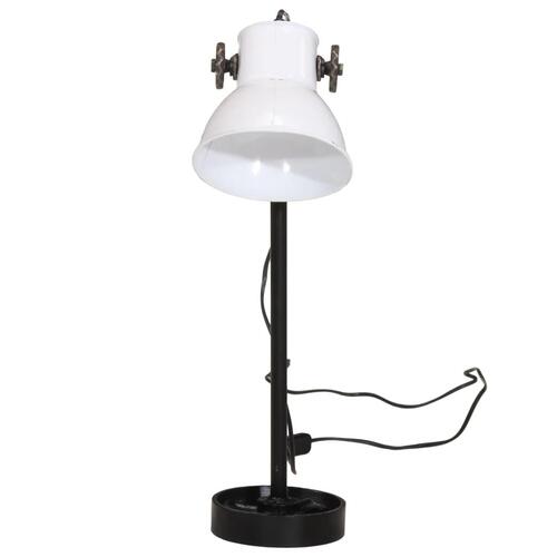 Skrivebordslampe 25 W 15x15x55 cm E27 hvid