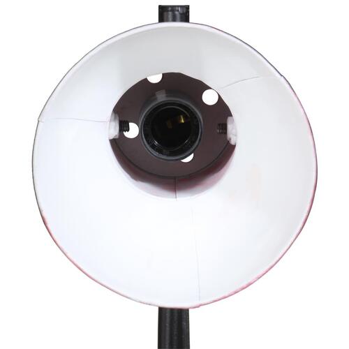 Gulvlampe 25 W 25x25x90/140 cm E27 rustik rød