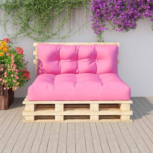 Pallehynder 2 stk. stof pink (OUTLET A)