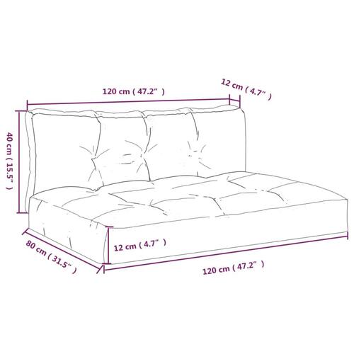 Pallehynder 2 stk. stof pink (OUTLET A)