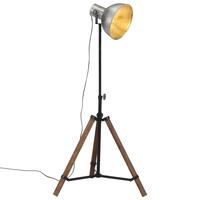 Gulvlampe 75x75x90-150 cm 25 W E27 vintagesølv