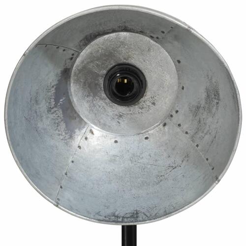 Gulvlampe 75x75x90-150 cm 25 W E27 vintagesølv