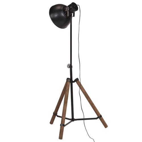 Gulvlampe 75x75x90-150 cm 25 W E27 sort