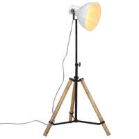 Gulvlampe 75x75x90-150 cm 25 W E27 hvid
