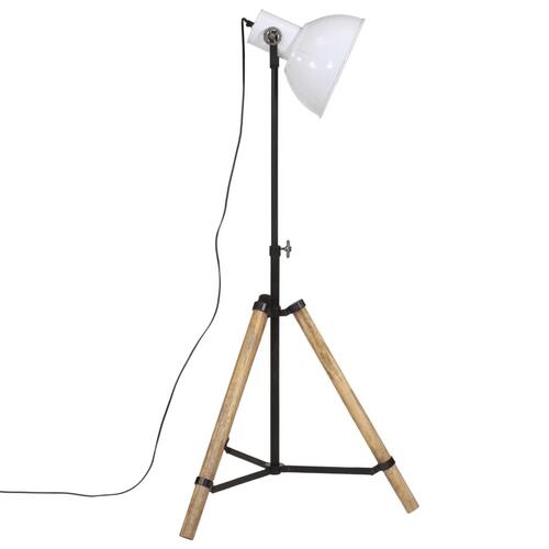Gulvlampe 75x75x90-150 cm 25 W E27 hvid