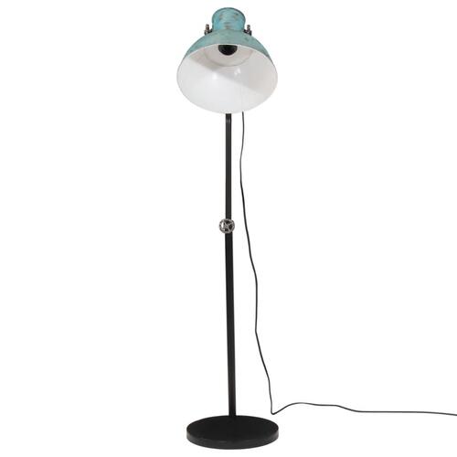 Gulvlampe 25 W 30x30x90-150 cm E27 rustik blå