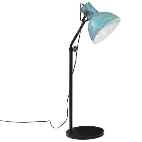Gulvlampe 25 W 30x30x90-150 cm E27 rustik blå