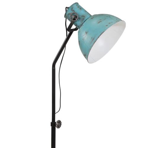 Gulvlampe 25 W 30x30x90-150 cm E27 rustik blå