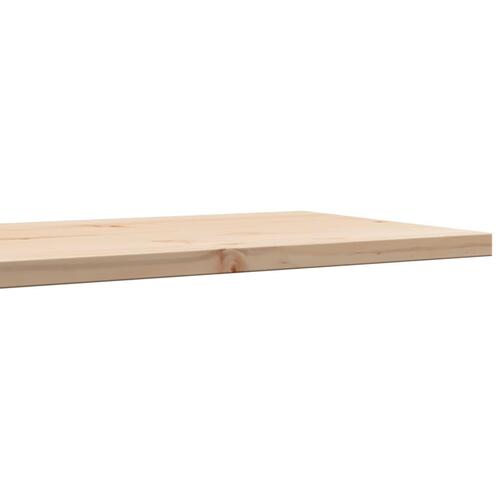 Bordplade 90x40x2,5 cm rektangulær massivt fyrretræ