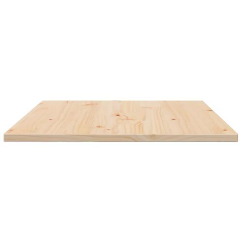 Bordplader 3 stk. 80x53x1,7 cm rektangulær massivt fyrretræ