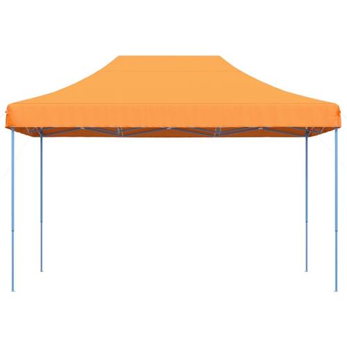 Pop op-festtelt 410x279x315 cm foldbart orange