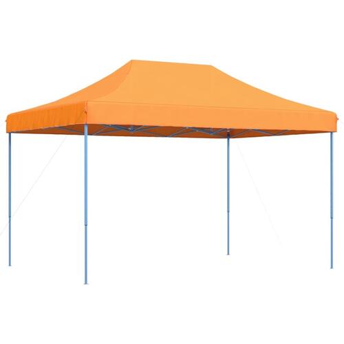 Pop op-festtelt 410x279x315 cm foldbart orange