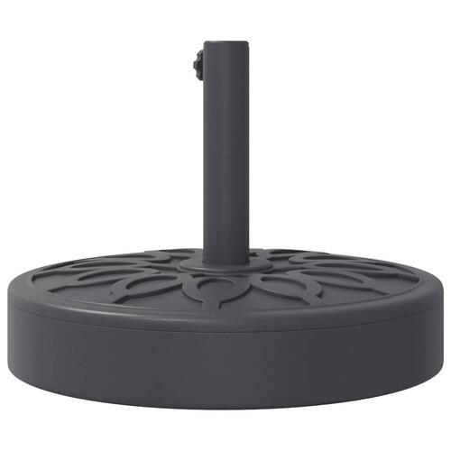 Parasolfod til Ø38/48 mm stænger 25 kg rund