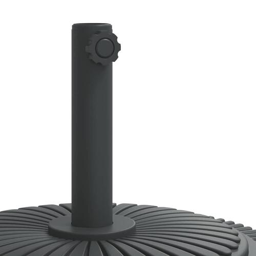 Parasolfod Ø38/48 mm stænger 12 kg rund