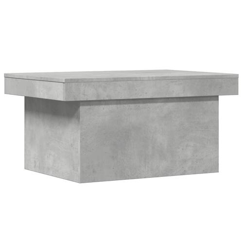 Sofabord 80x55x40 cm konstrueret træ betongrå
