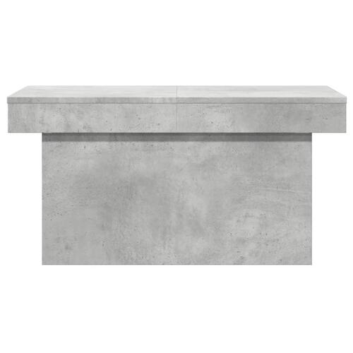 Sofabord 80x55x40 cm konstrueret træ betongrå