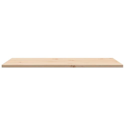 Bordplade 80x50x1,7 cm rektangulær massivt fyrretræ