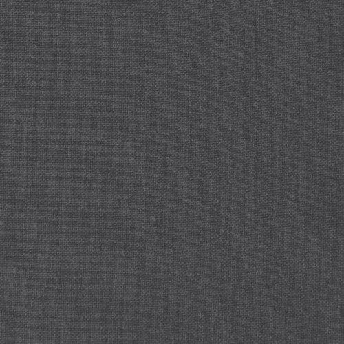 Hynde til liggestol 186x58x4 cm stof meleret antracitgrå