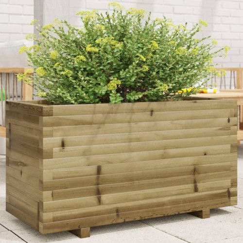 Plantekasse 90x40x49,5 cm imprægneret fyrretræ