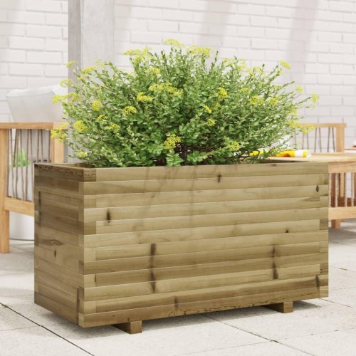 Plantekasse 90x40x49,5 cm imprægneret fyrretræ