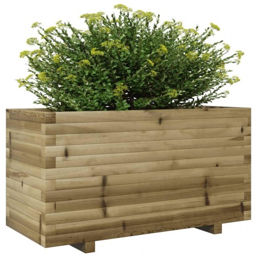 Plantekasse 90x40x49,5 cm imprægneret fyrretræ
