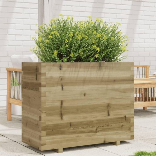 Plantekasse 90x40x72,5 cm imprægneret fyrretræ