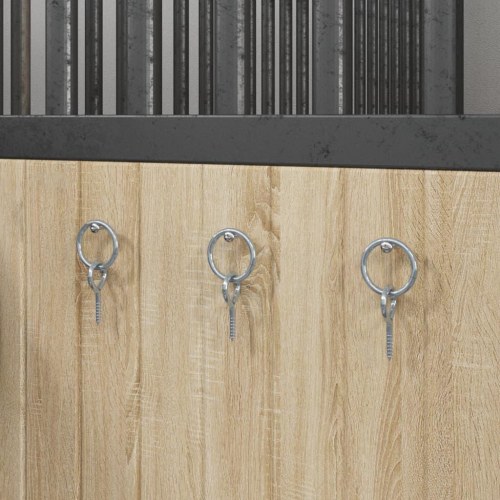 Opbindingsring med skruer 3 stk. stål sølvfarvet