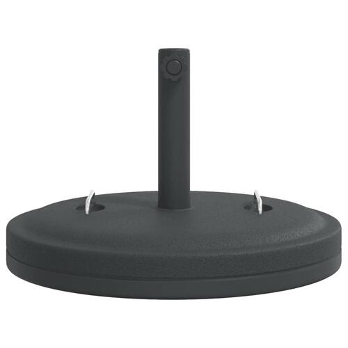 Parasolfod med håndtag til Ø38/48 mm stænger 25 kg rund