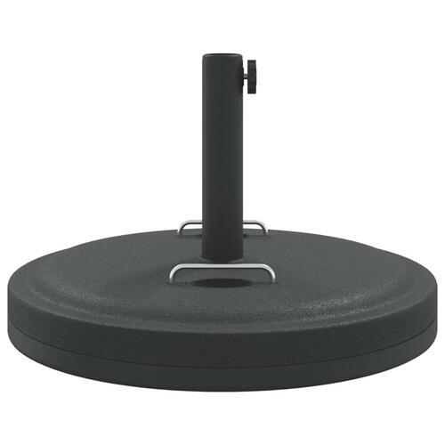 Parasolfod med håndtag til Ø38/48 mm stænger 25 kg rund